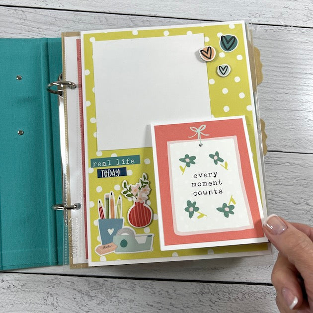 Handmade Scrapbook Album & Yearly Planner Instructions