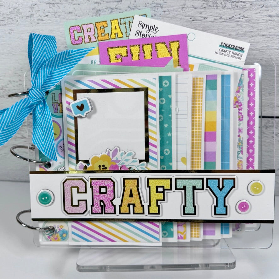 Crafty Scrapbook Instructions ONLY - Hive Exclusive