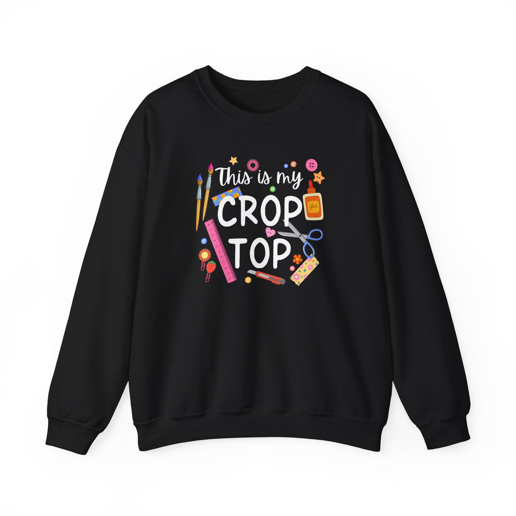 Unisex Heavy Blend™ Crewneck Sweatshirt - Crop Top