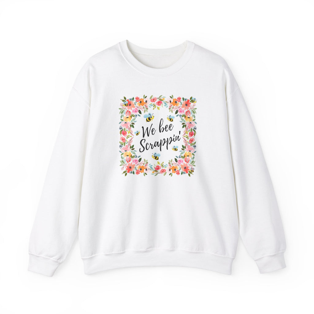 Unisex Heavy Blend™ Crewneck Sweatshirt - Flower Bees Hive Exclusive