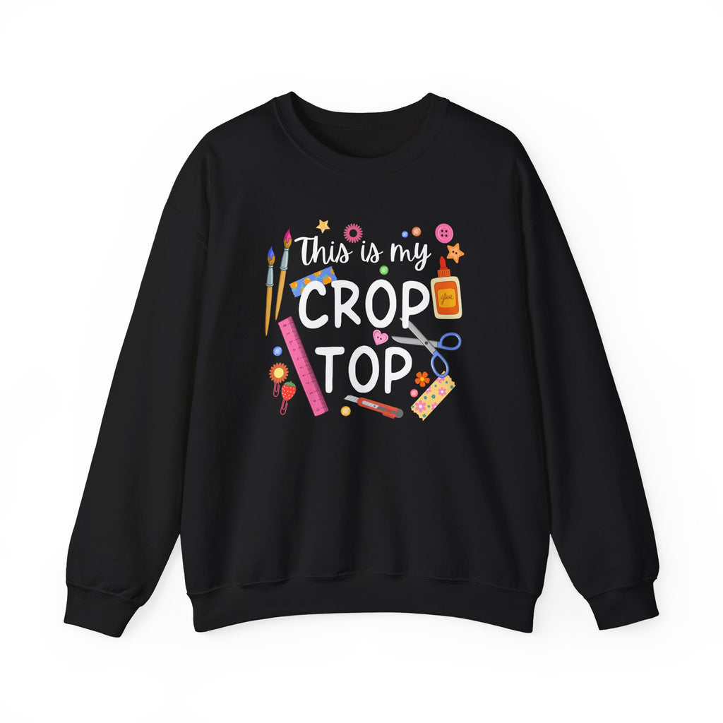 Unisex Heavy Blend™ Crewneck Sweatshirt - Crop Top