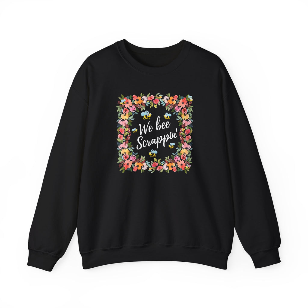 Unisex Heavy Blend™ Crewneck Sweatshirt - Flower Bees Hive Exclusive