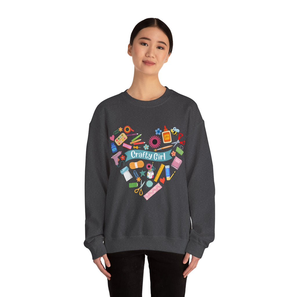 Unisex Heavy Blend™ Crewneck Sweatshirt - Heart