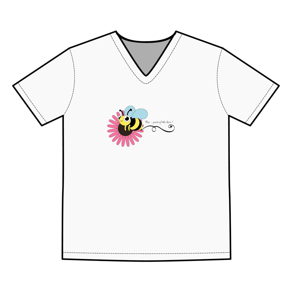 V Neck BEE Tee