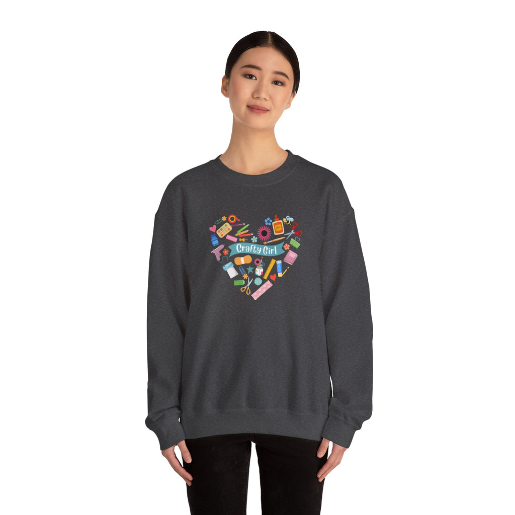 Unisex Heavy Blend™ Crewneck Sweatshirt - Heart