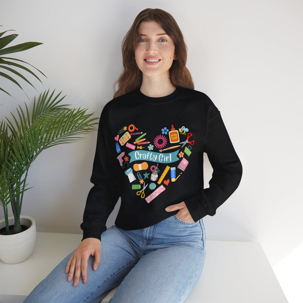 Unisex Heavy Blend™ Crewneck Sweatshirt - Heart