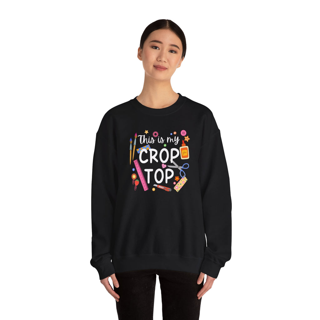 Unisex Heavy Blend™ Crewneck Sweatshirt - Crop Top