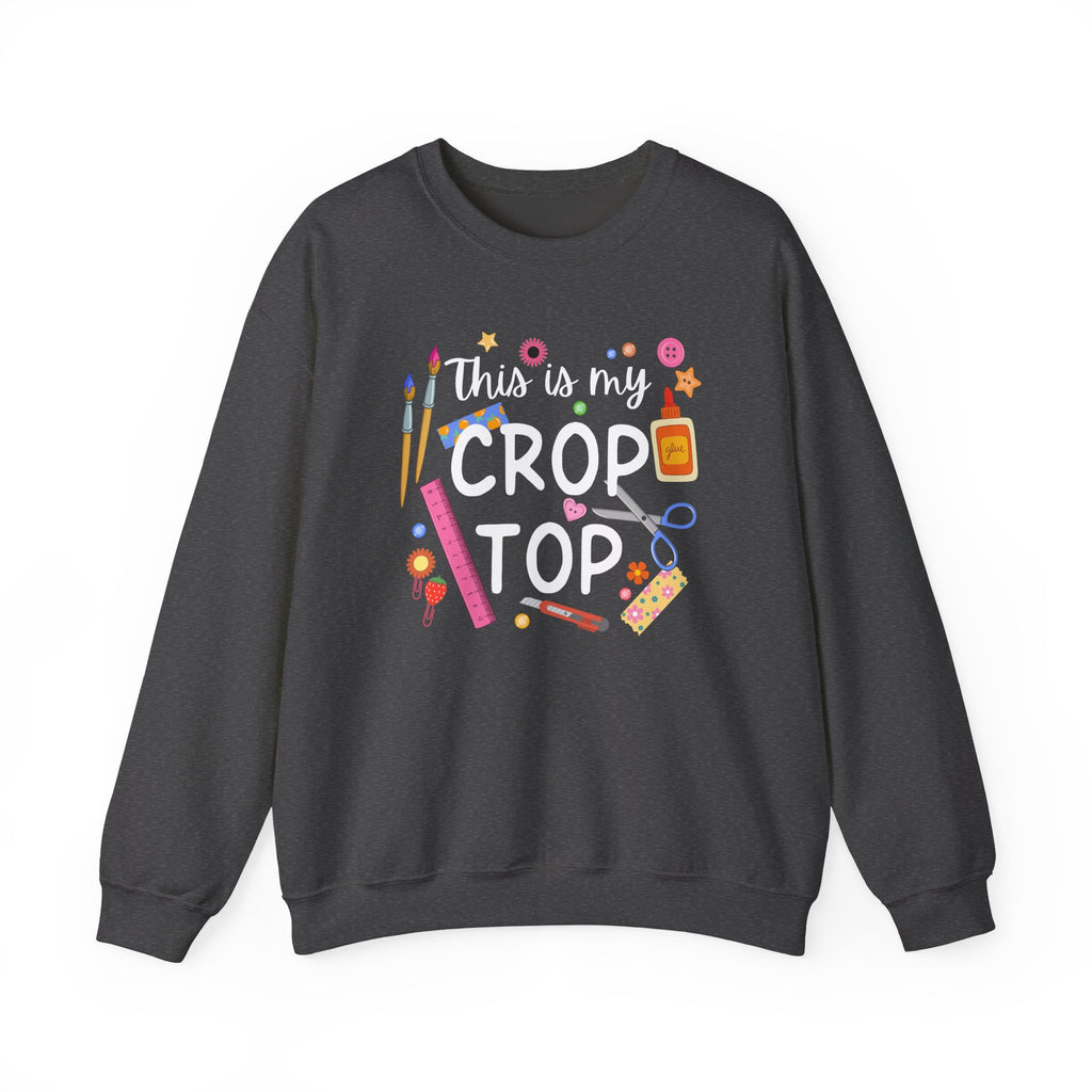 Unisex Heavy Blend™ Crewneck Sweatshirt - Crop Top