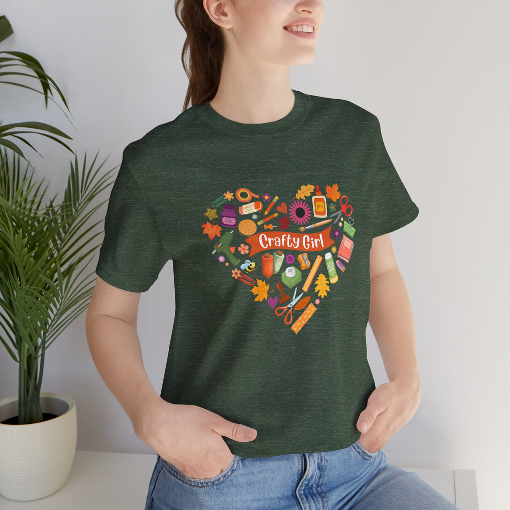 Unisex Jersey Short Sleeve Tee - Fall Heart