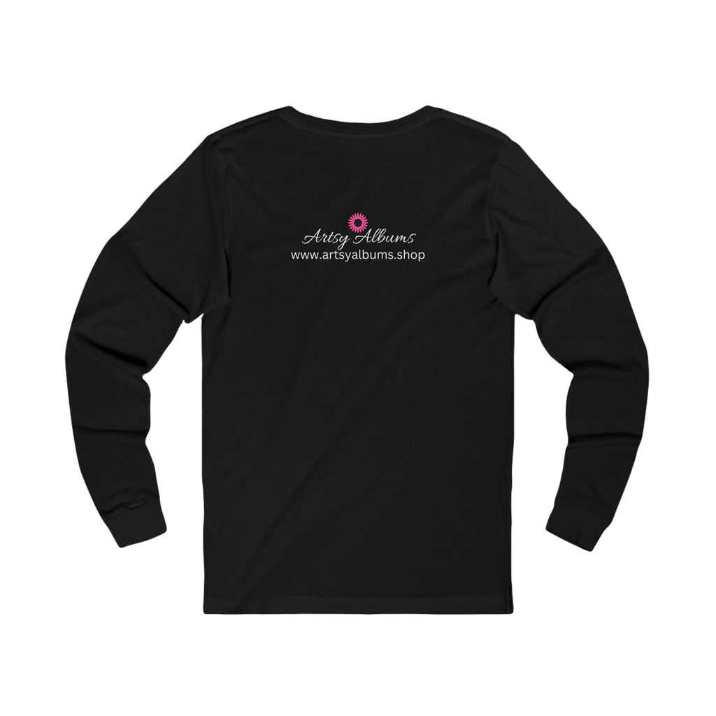 Unisex Jersey Long Sleeve Tee - Heart