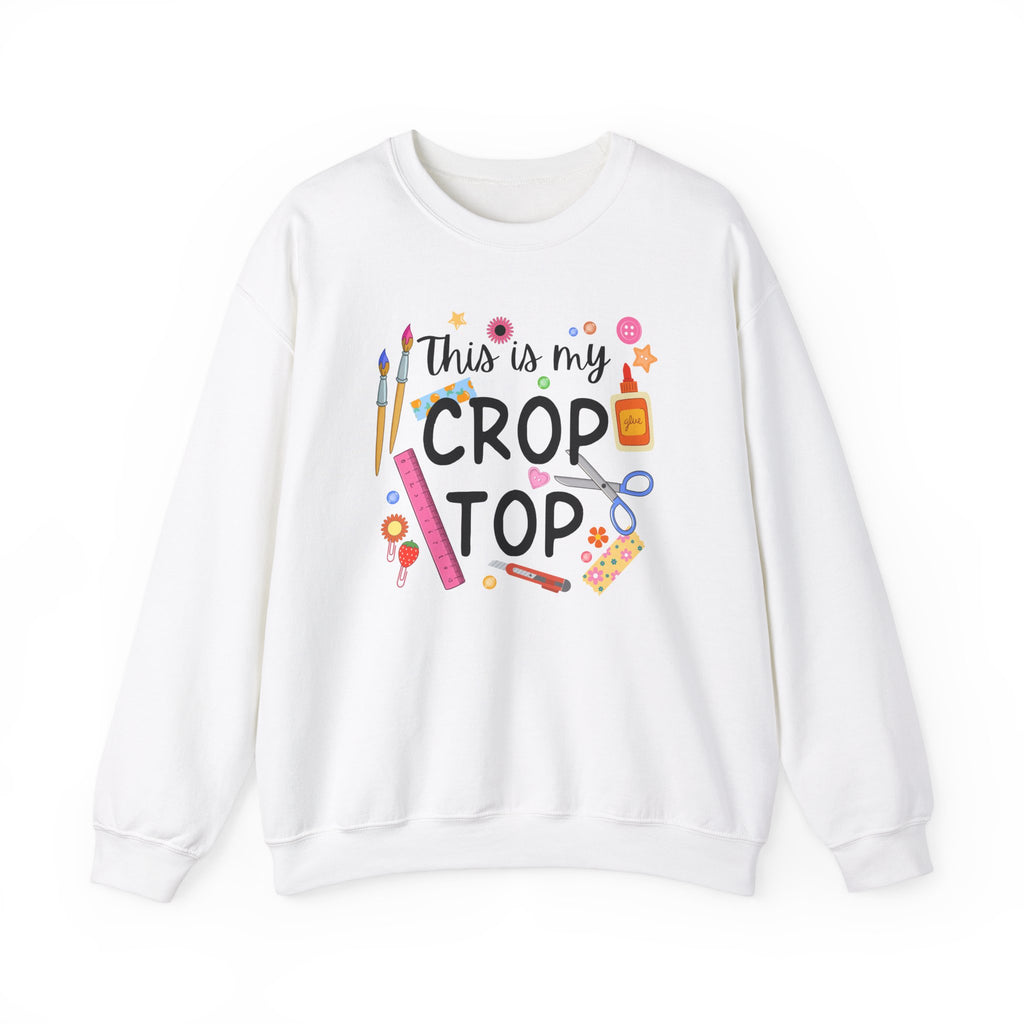 Unisex Heavy Blend™ Crewneck Sweatshirt - Crop Top