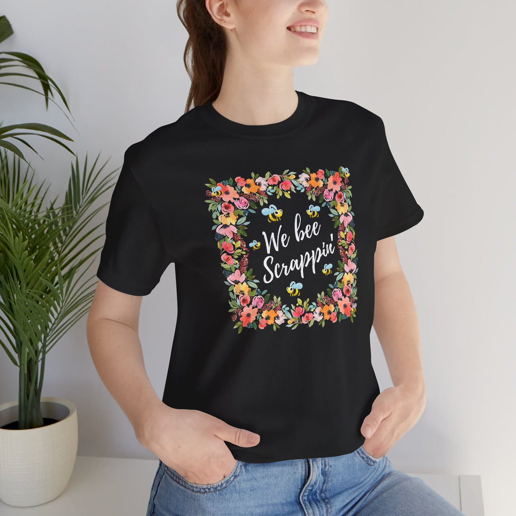 Unisex Jersey Short Sleeve Tee - Flower Bees