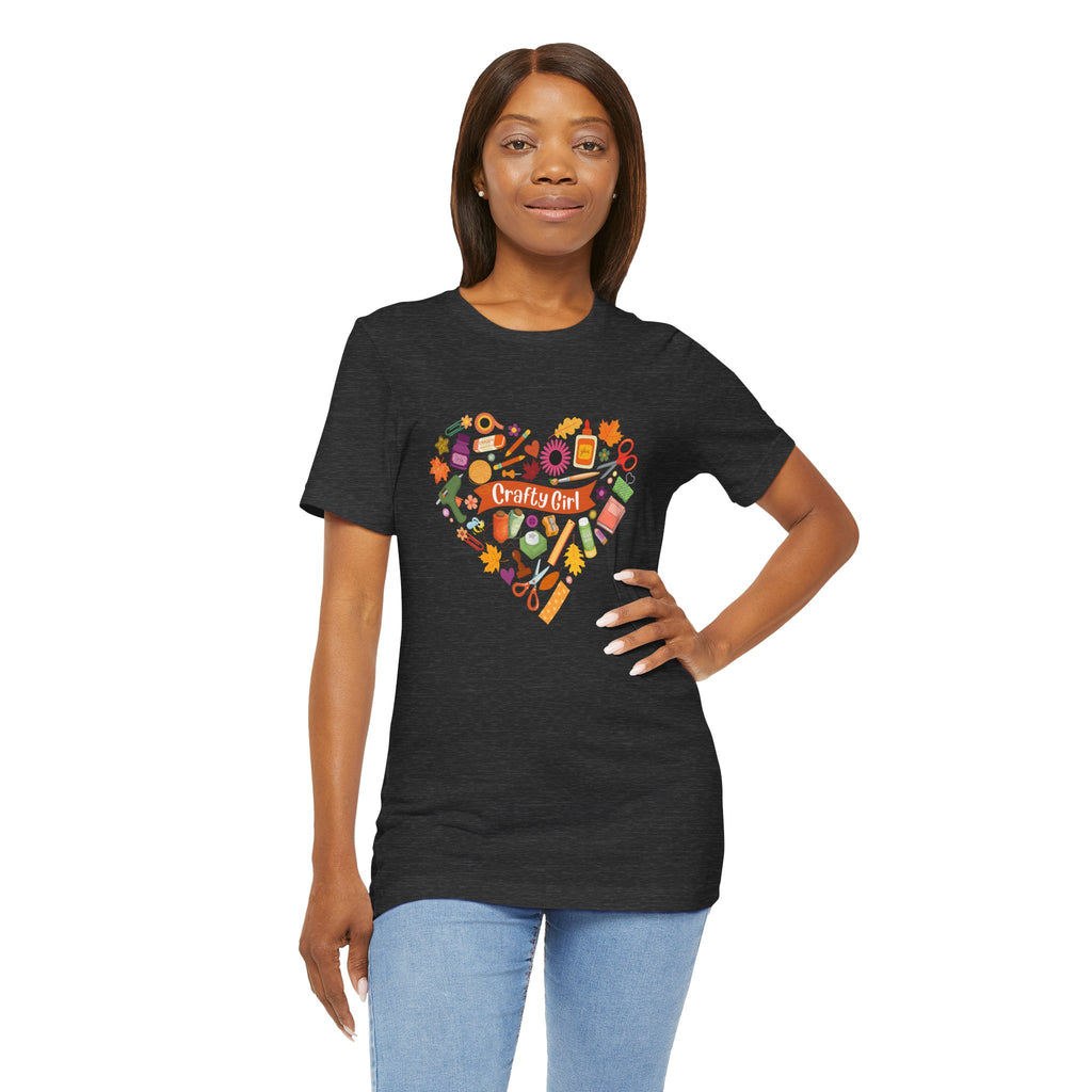 Unisex Jersey Short Sleeve Tee - Fall Heart