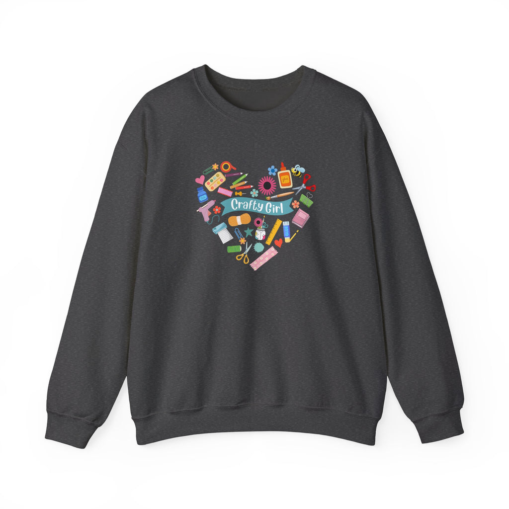 Unisex Heavy Blend™ Crewneck Sweatshirt - Heart