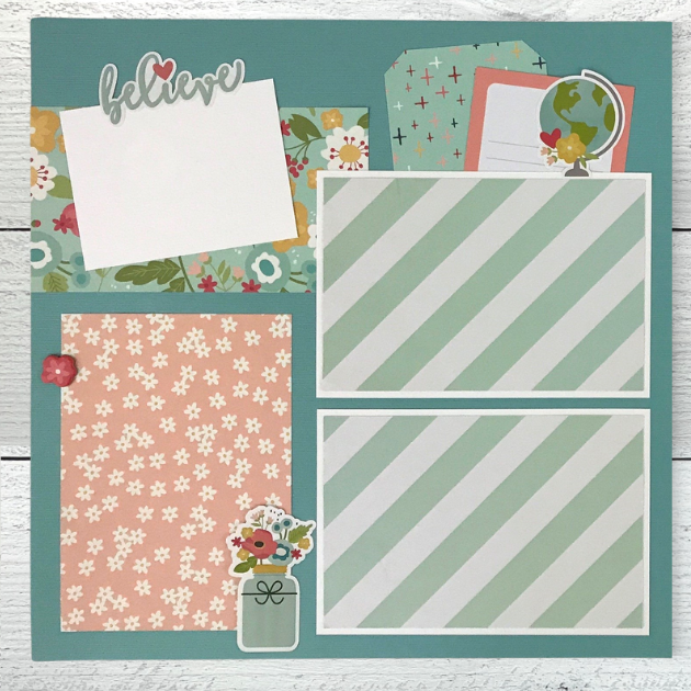 12x12 Do All Things In Love, Faith Layouts Instructions ONLY