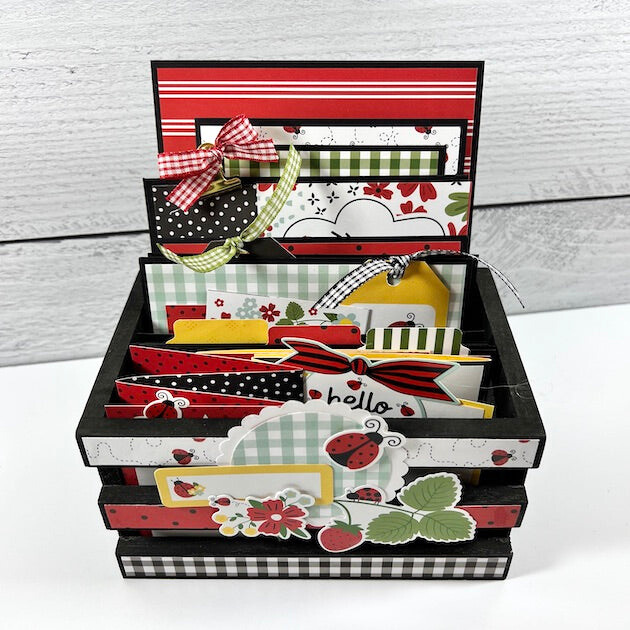 Ladybug Photo Crate Instructions ONLY - Hive Exclusive