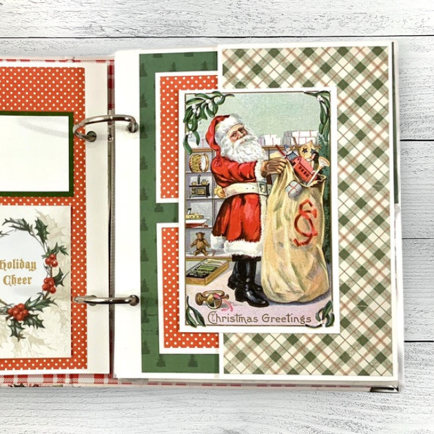 Christmas Joy Scrapbook Instructions ONLY