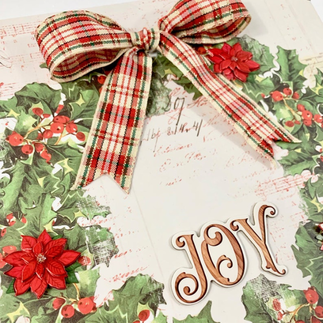 Christmas Joy Scrapbook Instructions ONLY