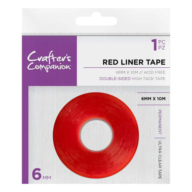 6mm Red Line Tape by Crafter's Companion