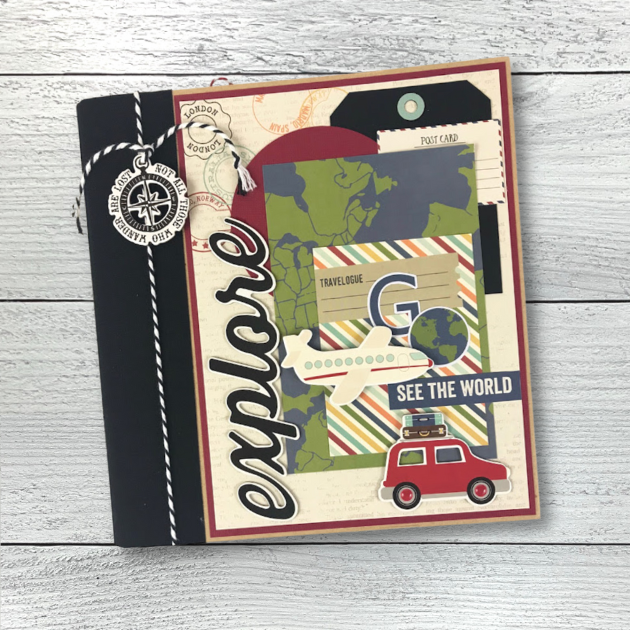 Explore Travel Scrapbook Instructions – Artsy Albums