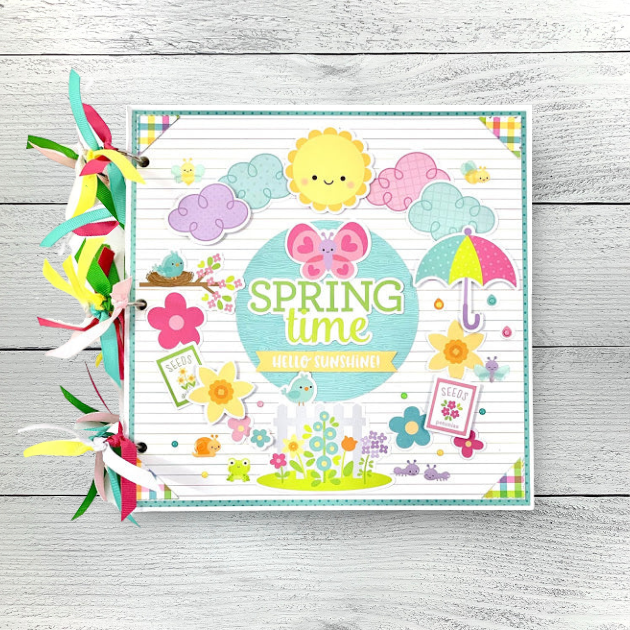 Simply Spring Time Album Instructions ONLY