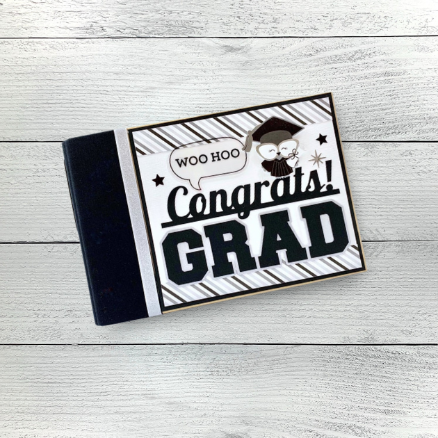 Congrats Graduation Scrapbook Instructions ONLY