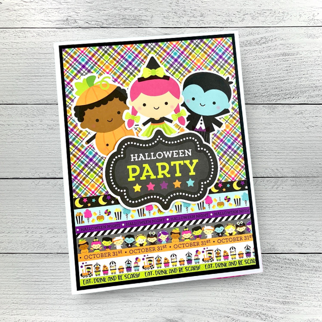 Halloween Carnival Scrapbook Instructions ONLY