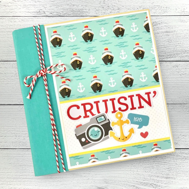 Cruise Scrapbook Instructions ONLY