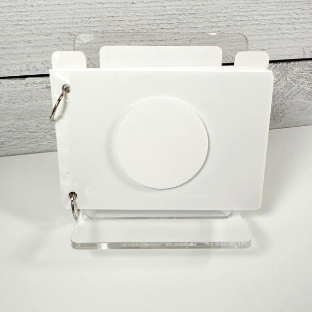 Acrylic Camera Shaped Album