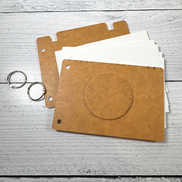 Acrylic Camera Shaped Album