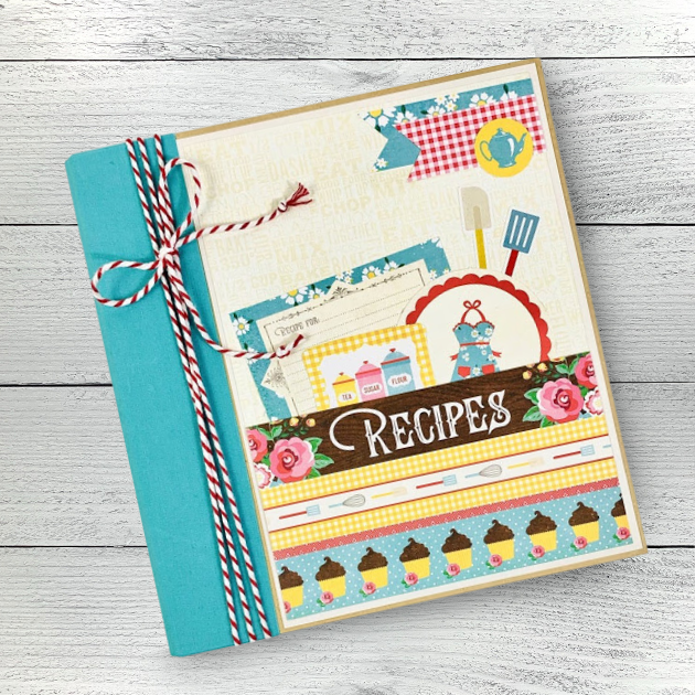 Recipe Scrapbook Instructions ONLY