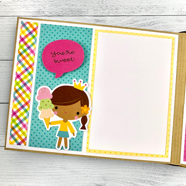 Birthday Girl Scrapbook Instructions ONLY