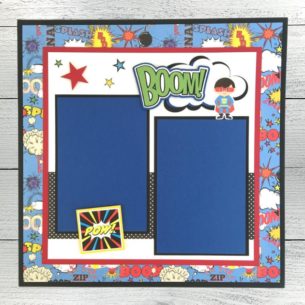 12x12 Superhero Layout Instructions – Artsy Albums