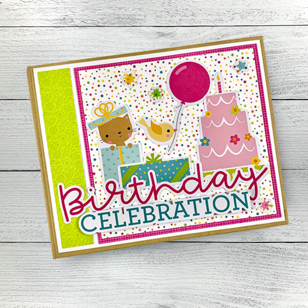 Birthday Girl Scrapbook Instructions ONLY