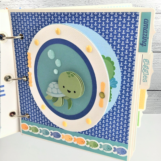 Lil' Sailor Scrapbook Instructions ONLY