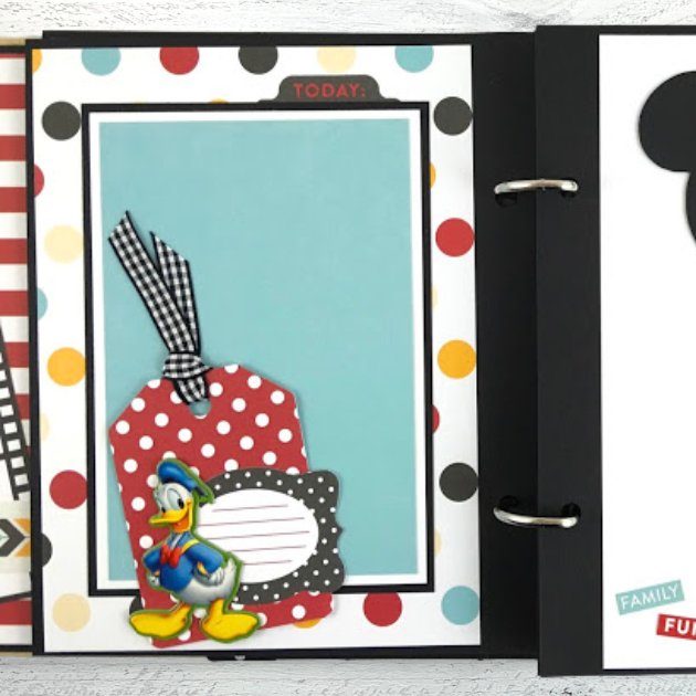 Mouse Memories, Disney Themed Scrapbook Instructions ONLY