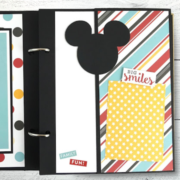 Mouse Memories, Disney Themed Scrapbook Instructions ONLY