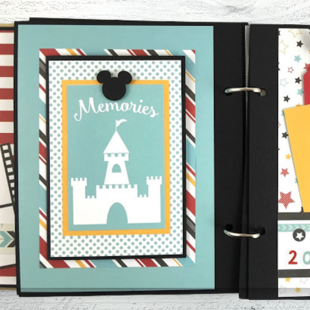 Mouse Memories, Disney Themed Scrapbook Instructions ONLY