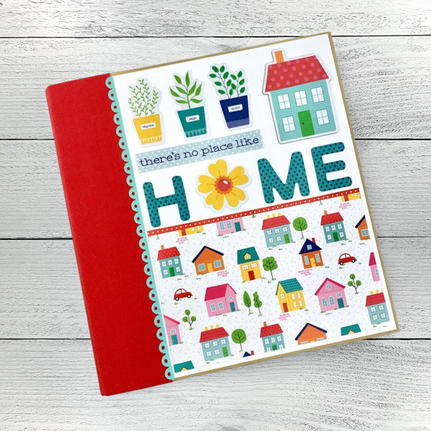 No Place Like Home Scrapbook Instructions ONLY