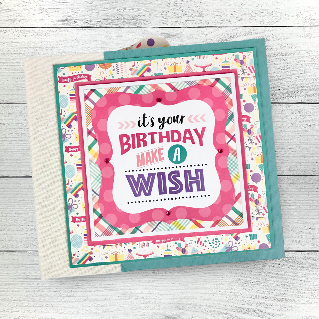 It's Your Birthday (Girl) Scrapbook Instructions ONLY