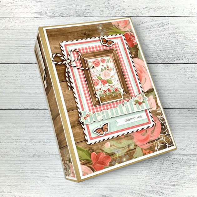 Beautiful Memories Scrapbook Instructions ONLY