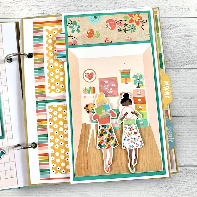 Crafty Girls Rock Scrapbook Instructions ONLY