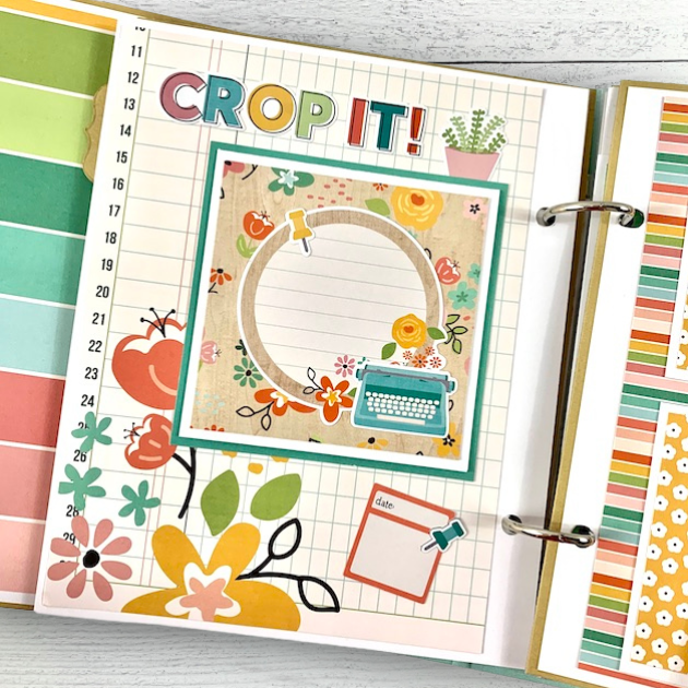 Crafty Girls Rock Scrapbook Instructions ONLY