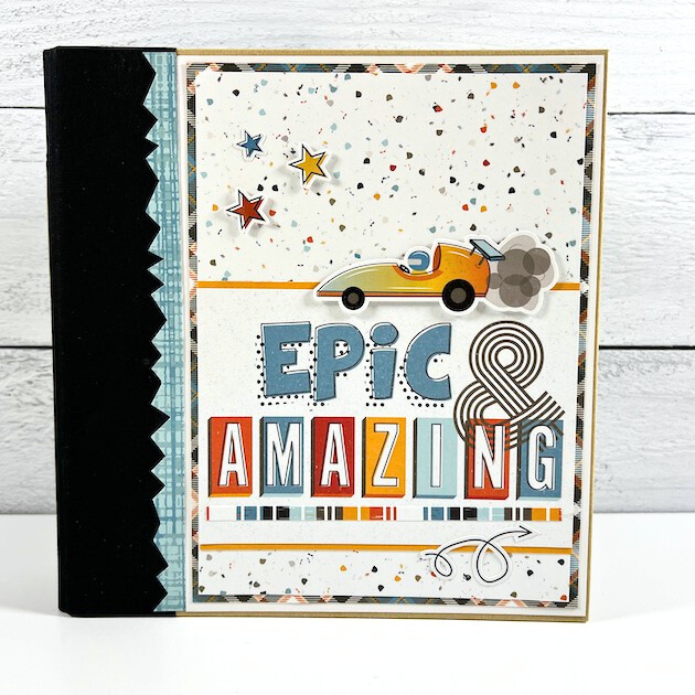 Epic & Amazing Scrapbook Album for boys by Artsy Albums