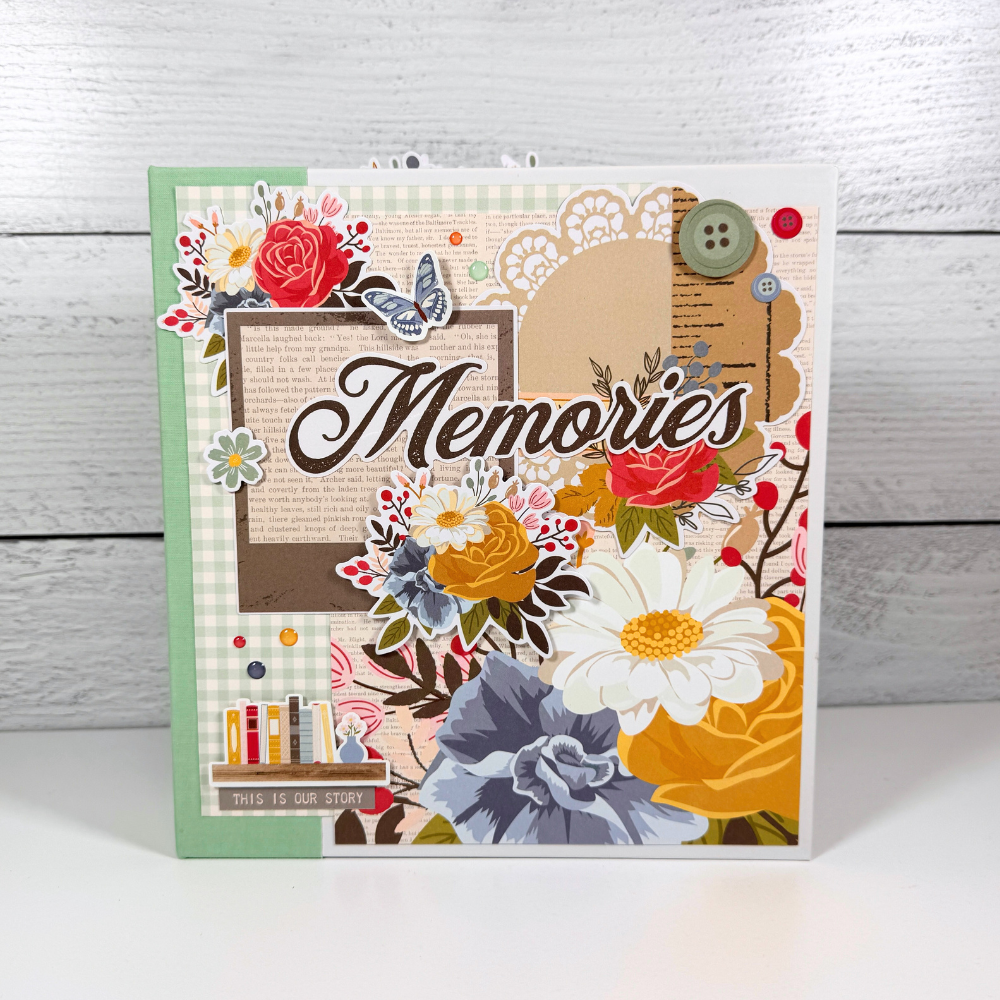 Memories Scrapbook Album by Artsy Albums