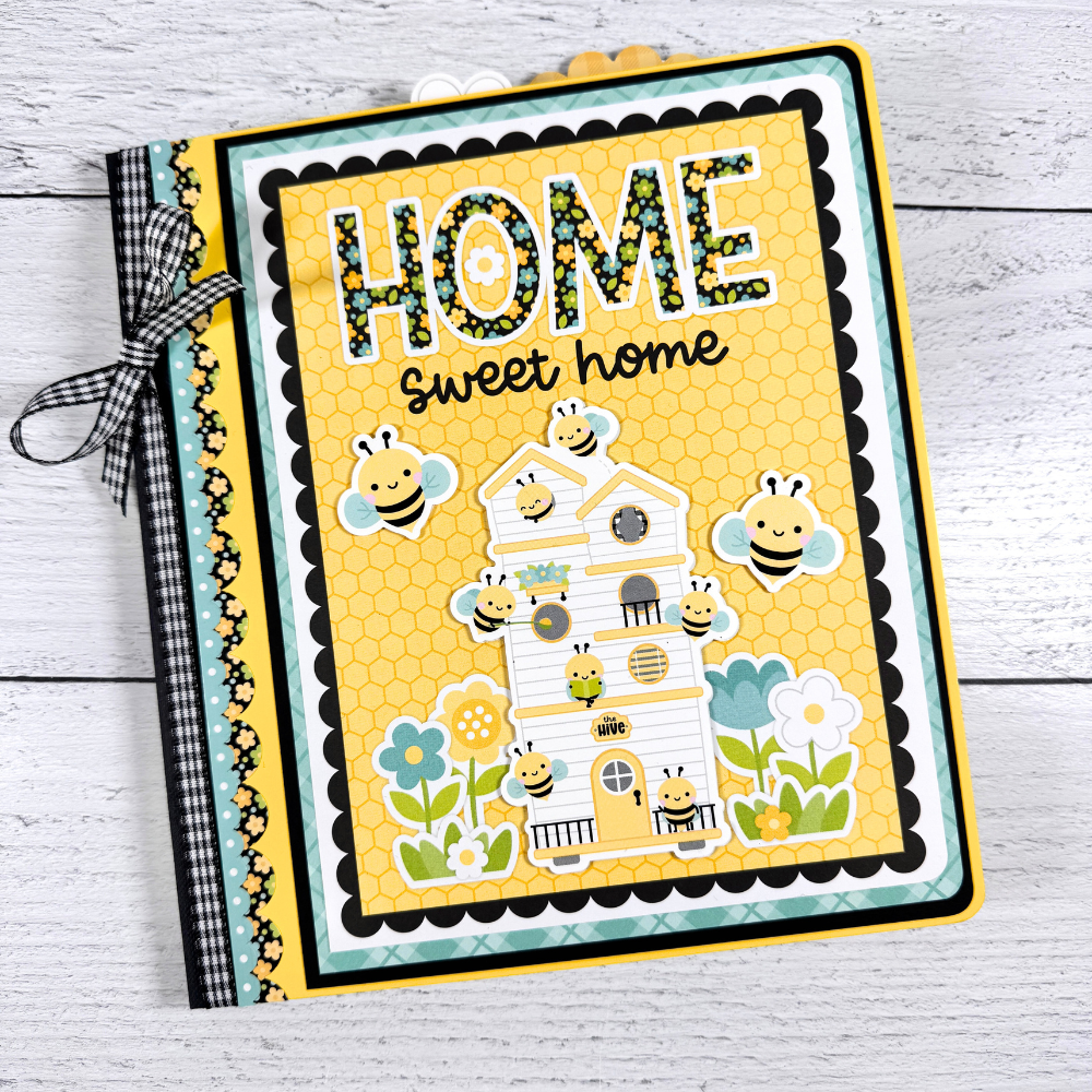 Home Sweet Home Scrapbook Instructions ONLY -- Hive Exclusive