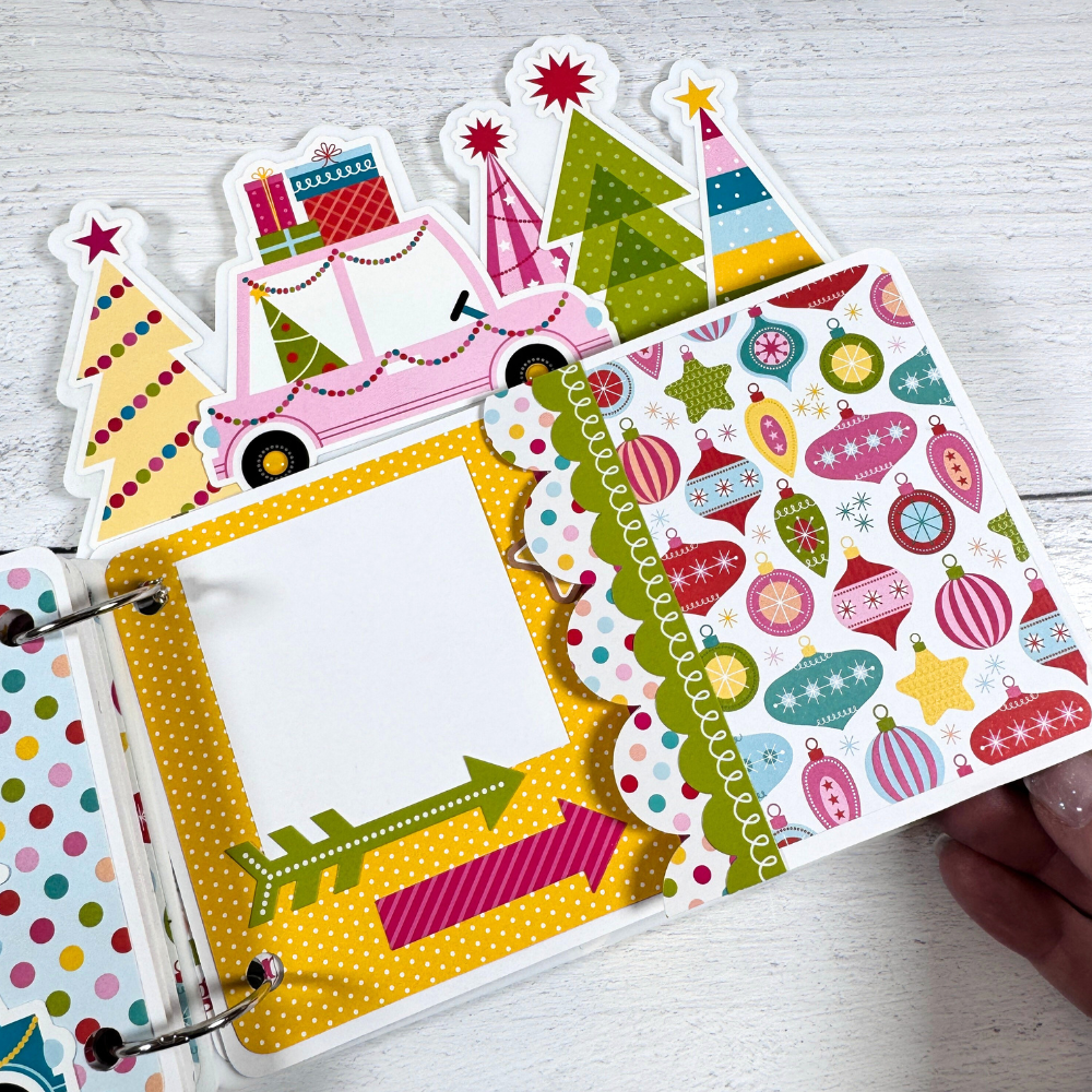 Merry and Bright Christmas Scrapbook Instructions ONLY