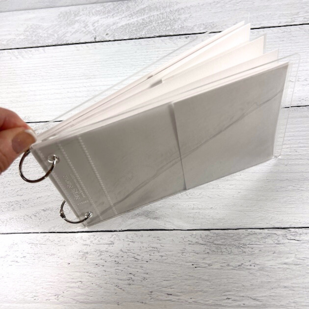 Horizontal Acrylic DIY Scrapbook Album By Artsy Albums