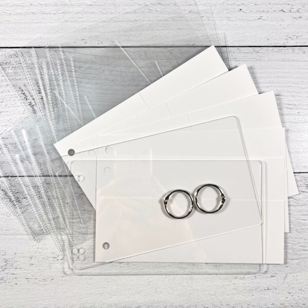 Horizontal Acrylic DIY Scrapbook Album By Artsy Albums