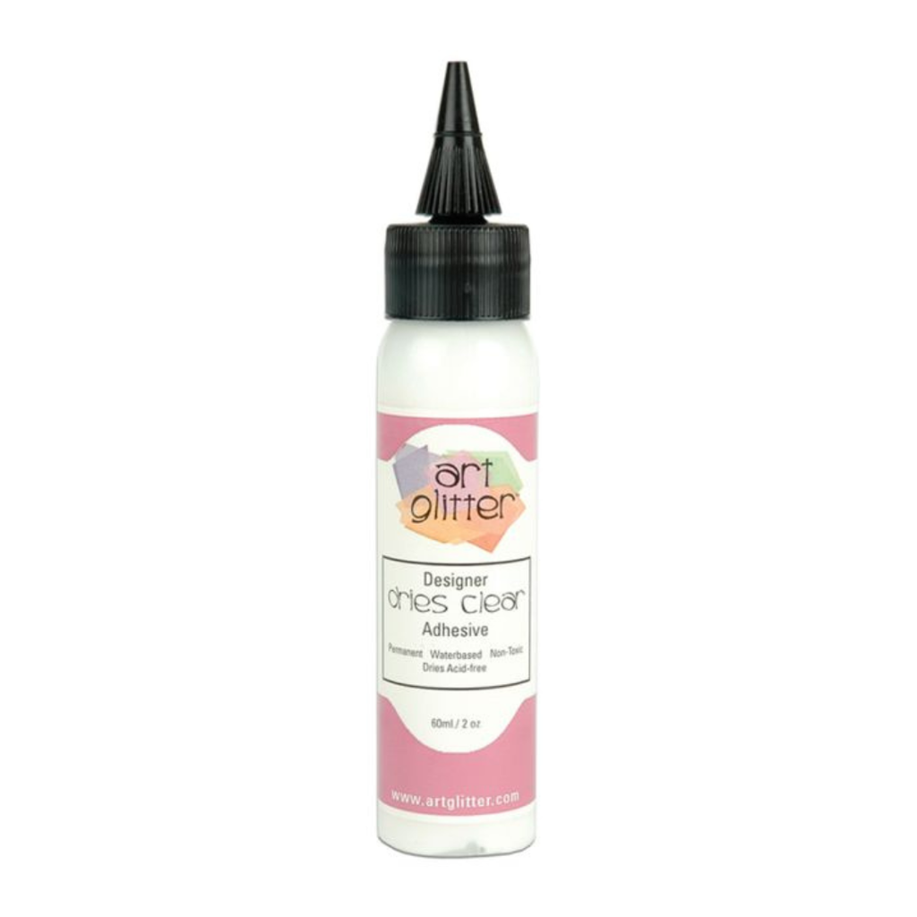 Art Glitter Clear Adhesive 2oz Bottle